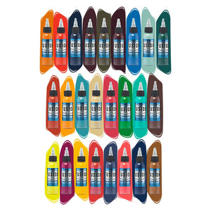25 Color Ink Set — Fusion Tattoo Ink - Painful Pleasures