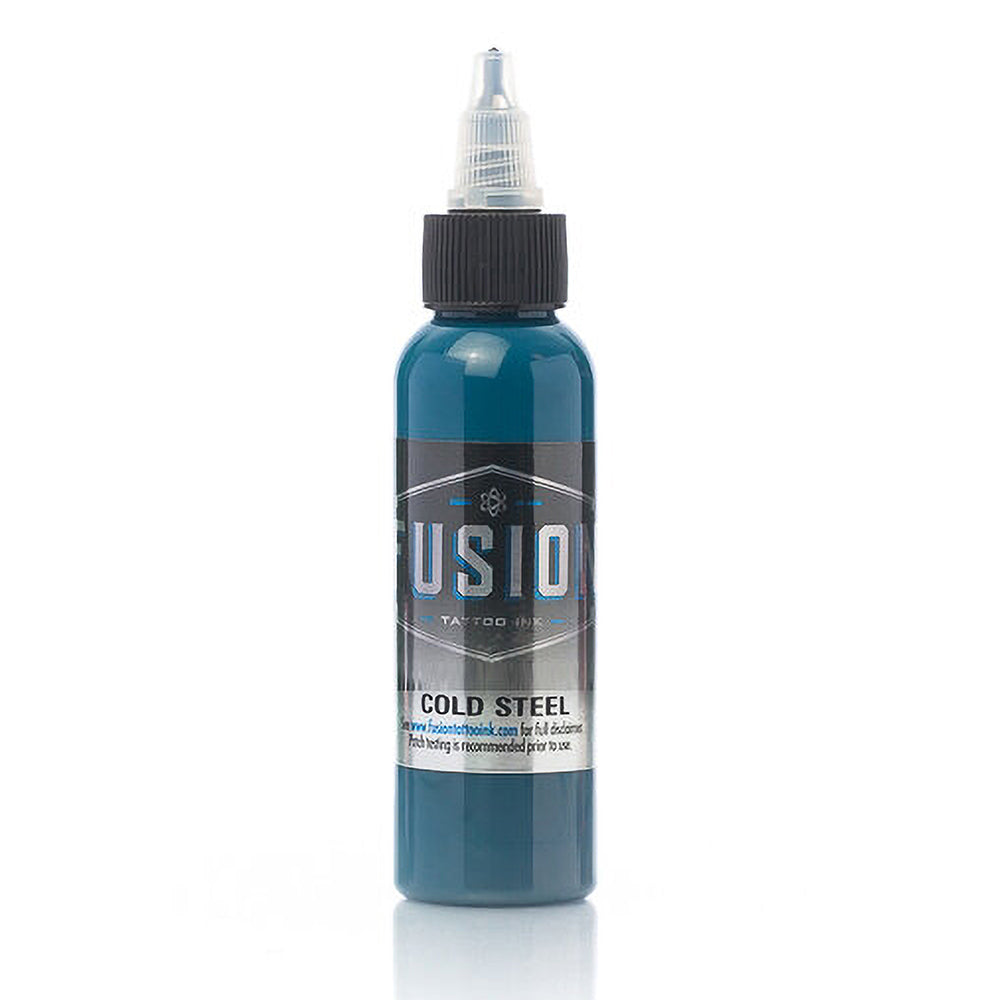 Cold Steel — Fusion Tattoo Ink — 1oz