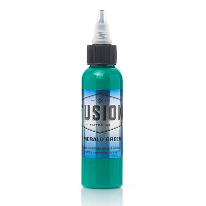 Emerald Green — Fusion Tattoo Ink — Pick Your Size - Painful Pleasures