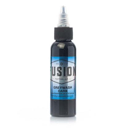 Greywash Dark — Fusion Tattoo Ink — Pick Size - Painful Pleasures