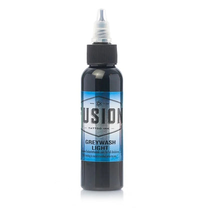 Greywash Light — Fusion Tattoo Ink — Pick Size - Painful Pleasures