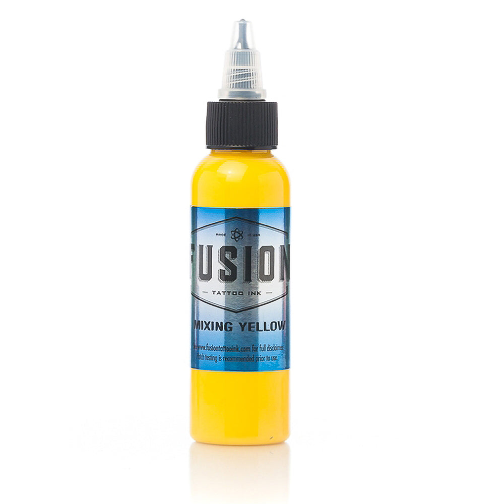 Mixing Yellow — Fusion Tattoo Ink — 1oz