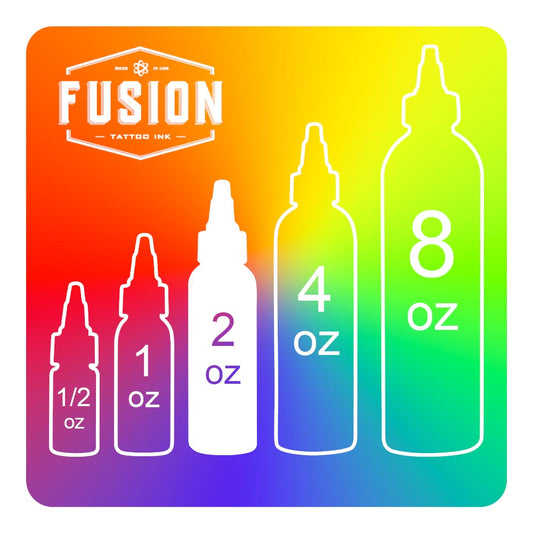 Fusion Tattoo Ink — 2oz Bottle — Pick Color