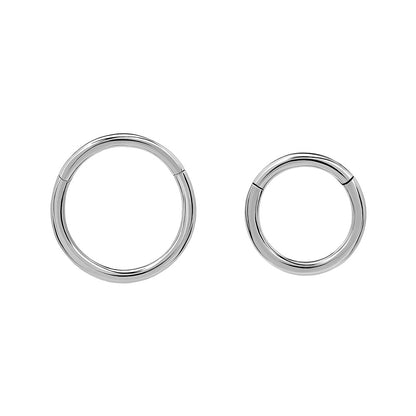Tilum 16g 14kt White Gold Simple Clicker - Price Per 1 - Painful Pleasures