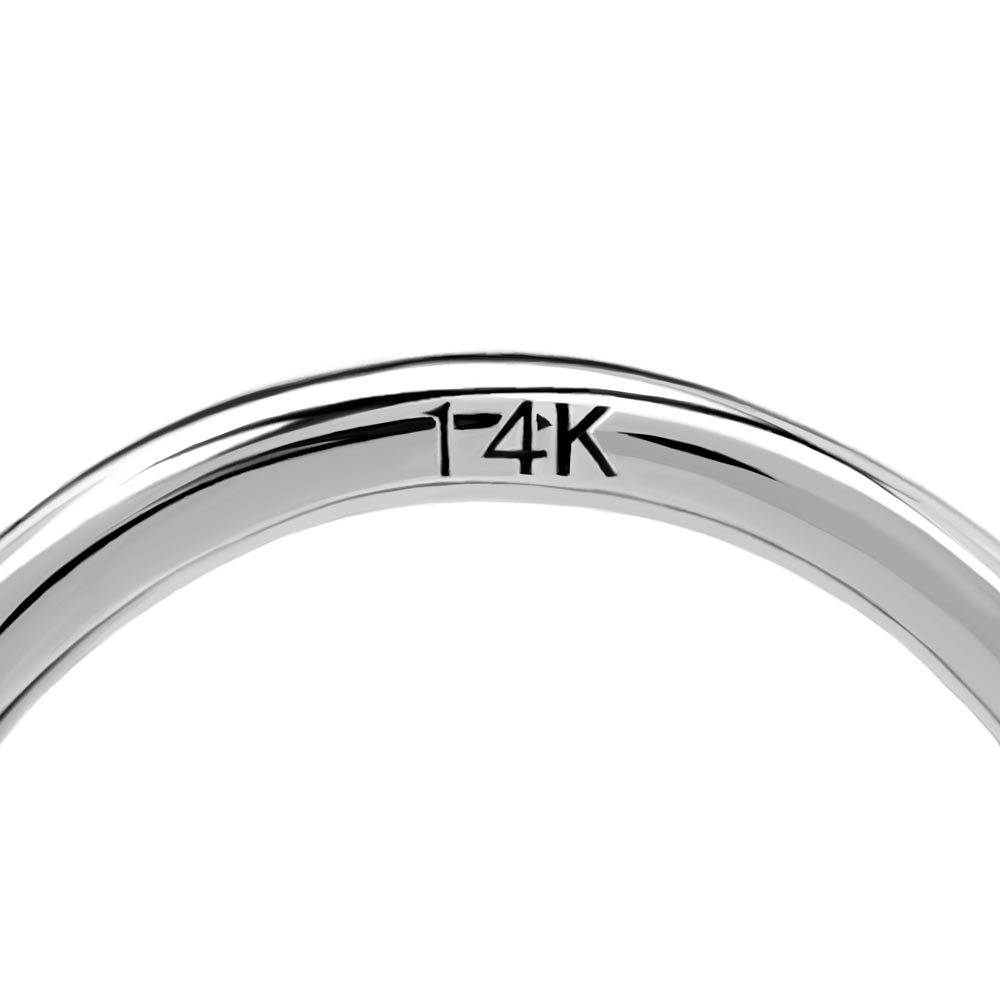 Tilum 16g 14kt White Gold Simple Clicker - Price Per 1