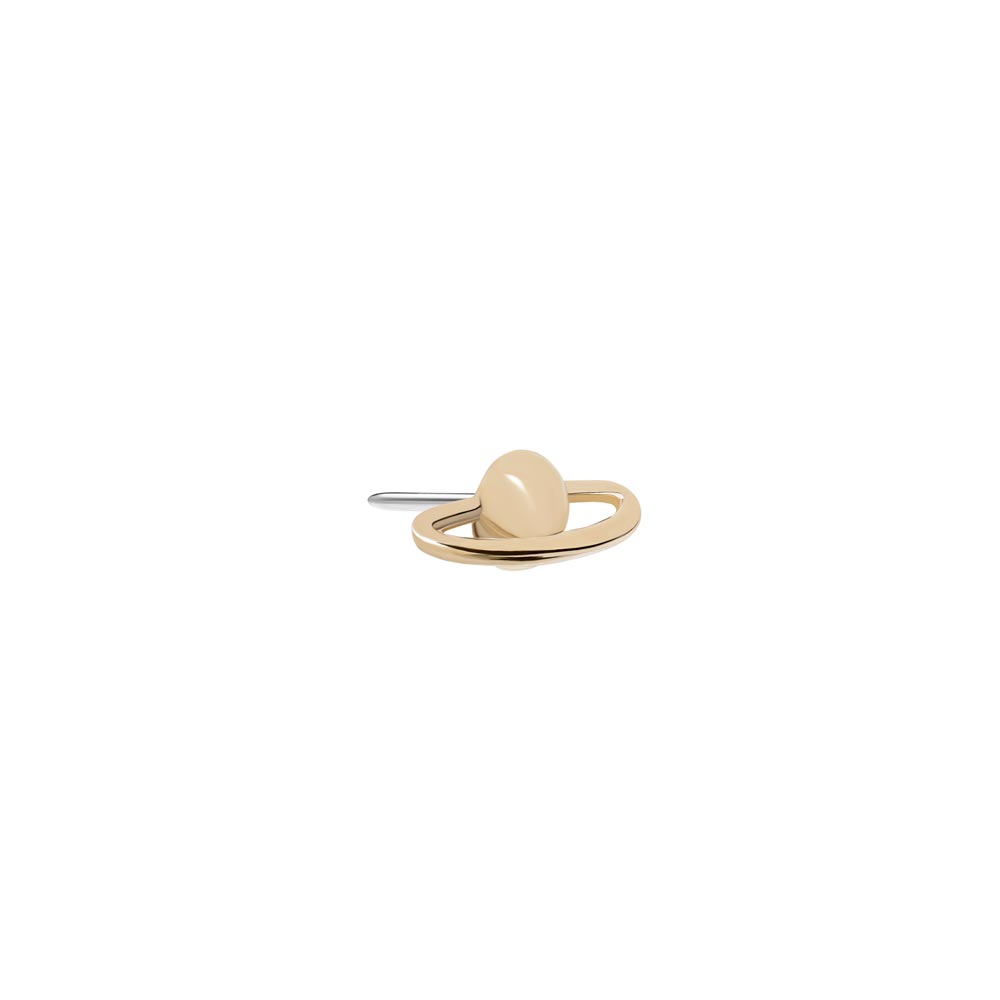 Tilum 14kt Yellow Gold Saturn Threadless Top — Price Per 1