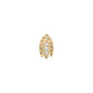 Tilum 14kt Yellow Gold Delta Threadless Top — Price Per 1