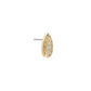 Tilum 14kt Yellow Gold Delta Threadless Top — Price Per 1