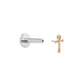 Tilum 14kt Yellow Gold Ankh Threadless Top — Price Per 1