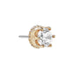 Tilum 14kt Gold Prince Crown Jewel Threadless Top — Price Per 1