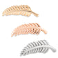 Tilum 14kt Gold Feather Threadless Top — Price Per 1 — Pick Color