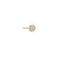 Tilum 14kt Yellow Gold Jeweled Circle Threadless Top — Price Per 1