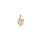 Tilum 14kt Yellow Gold Snake Threadless Top — Price Per 1 — Pick Orientation