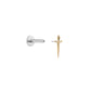 Tilum 14kt Gold Dagger Threadless Top — Price Per 1