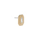 Tilum 14kt Yellow Gold Stepped Bezel Jeweled Threadless Top — Price Per 1 — Pick Jewel Color