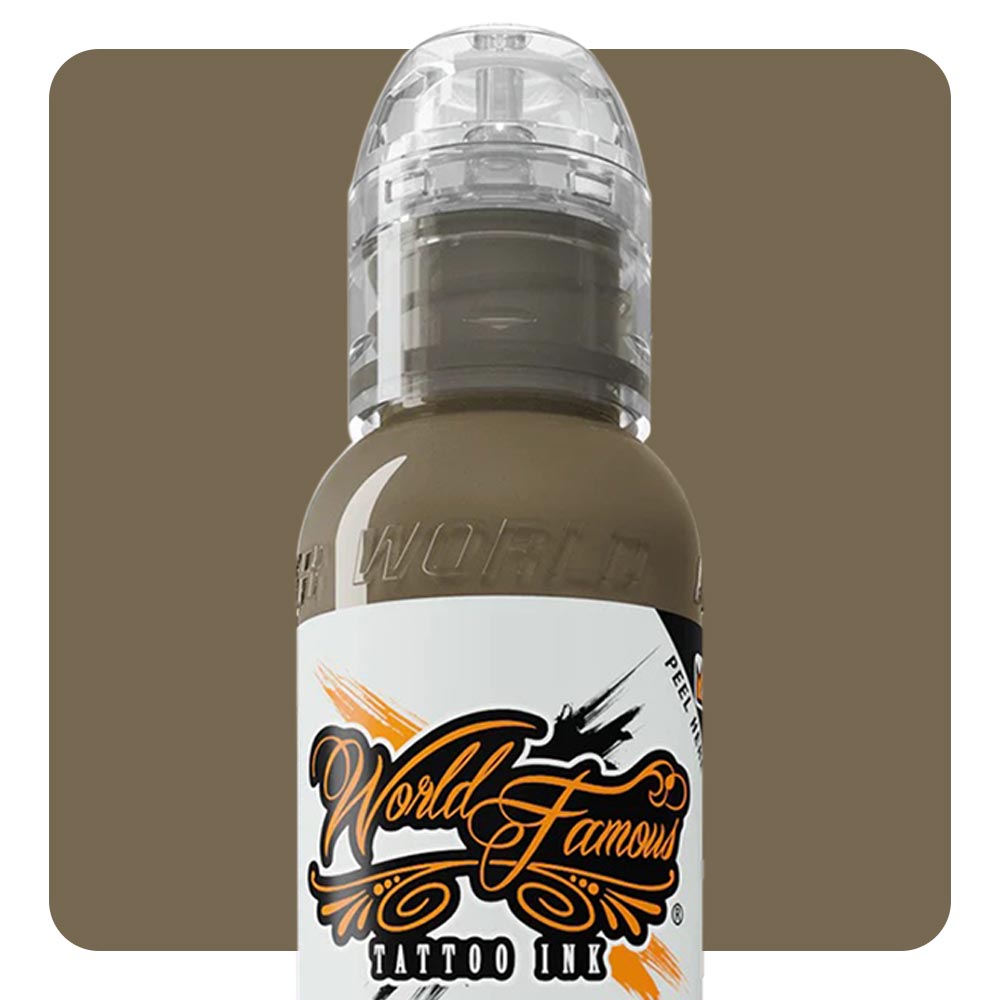 GTMO Green — World Famous Tattoo Ink — Pick Size