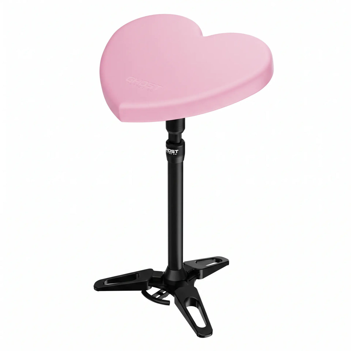 Ghost Tattoo Arm Rest Pad + Base — Pick Shape Heart Pink