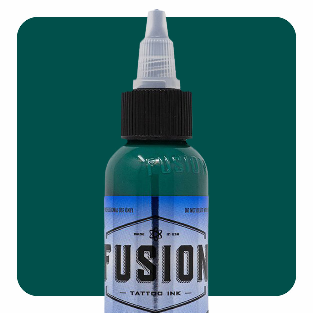 Gradient Green with White 4-Pack — Fusion Tattoo Ink — 1oz