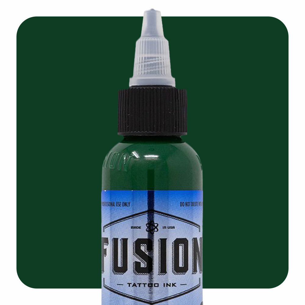 Gradient Green with Yellow 4-Pack — Fusion Tattoo Ink — 1oz - Painful Pleasures