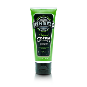 INK-EEZE Green Glide Tattooing Ointment — 3.3oz Tube - Painful Pleasures