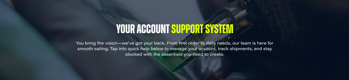 your account support system
