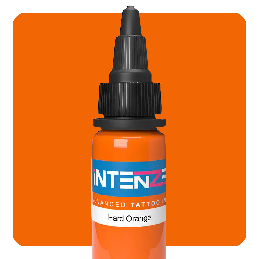 Hard Orange — Intenze Tattoo Ink — Pick Size