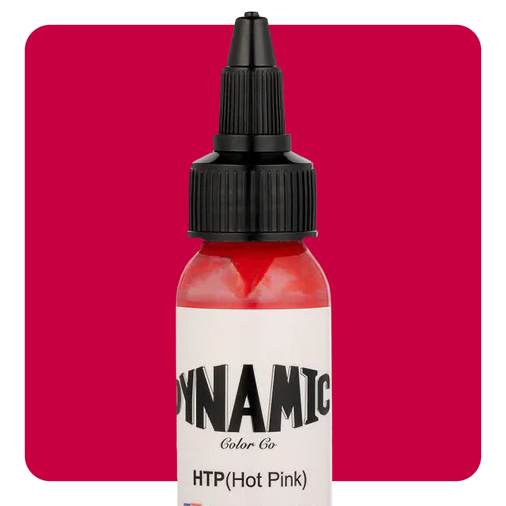 Dynamic Hot Pink Tattoo Ink - 1oz. Bottle