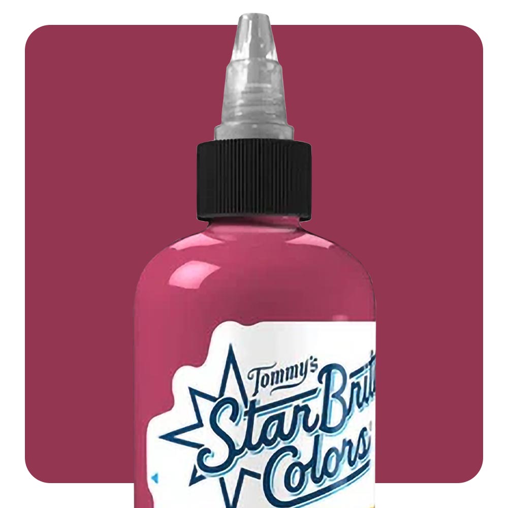 StarBrite Colors Tattoo Ink by Tommy’s Supplies – Hot Pink – Pick Your Size