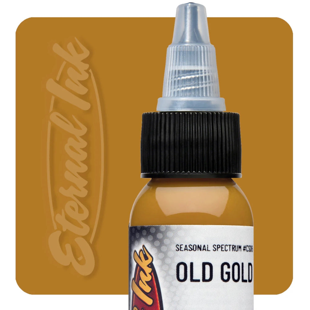 Old Gold — Eternal Tattoo Ink — 1oz - Painful Pleasures