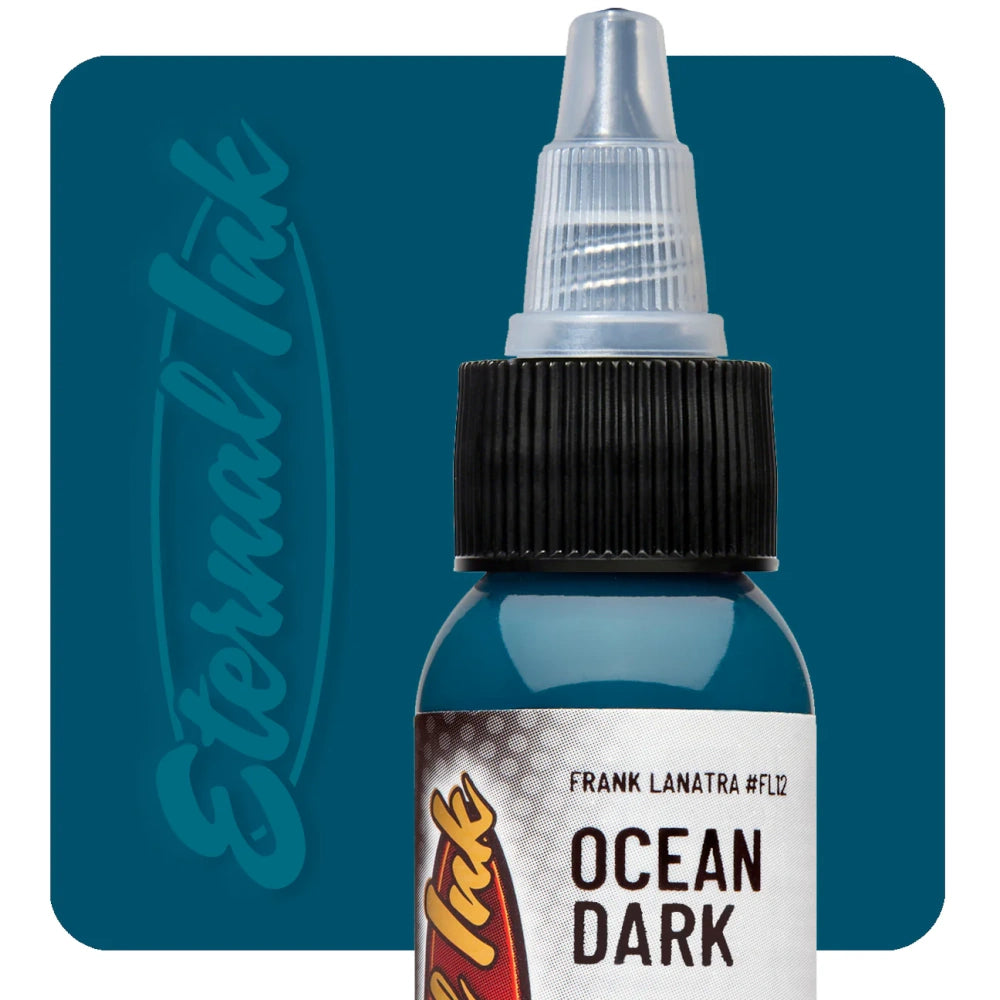 Ocean Dark — Eternal Tattoo Ink — 1oz - Painful Pleasures