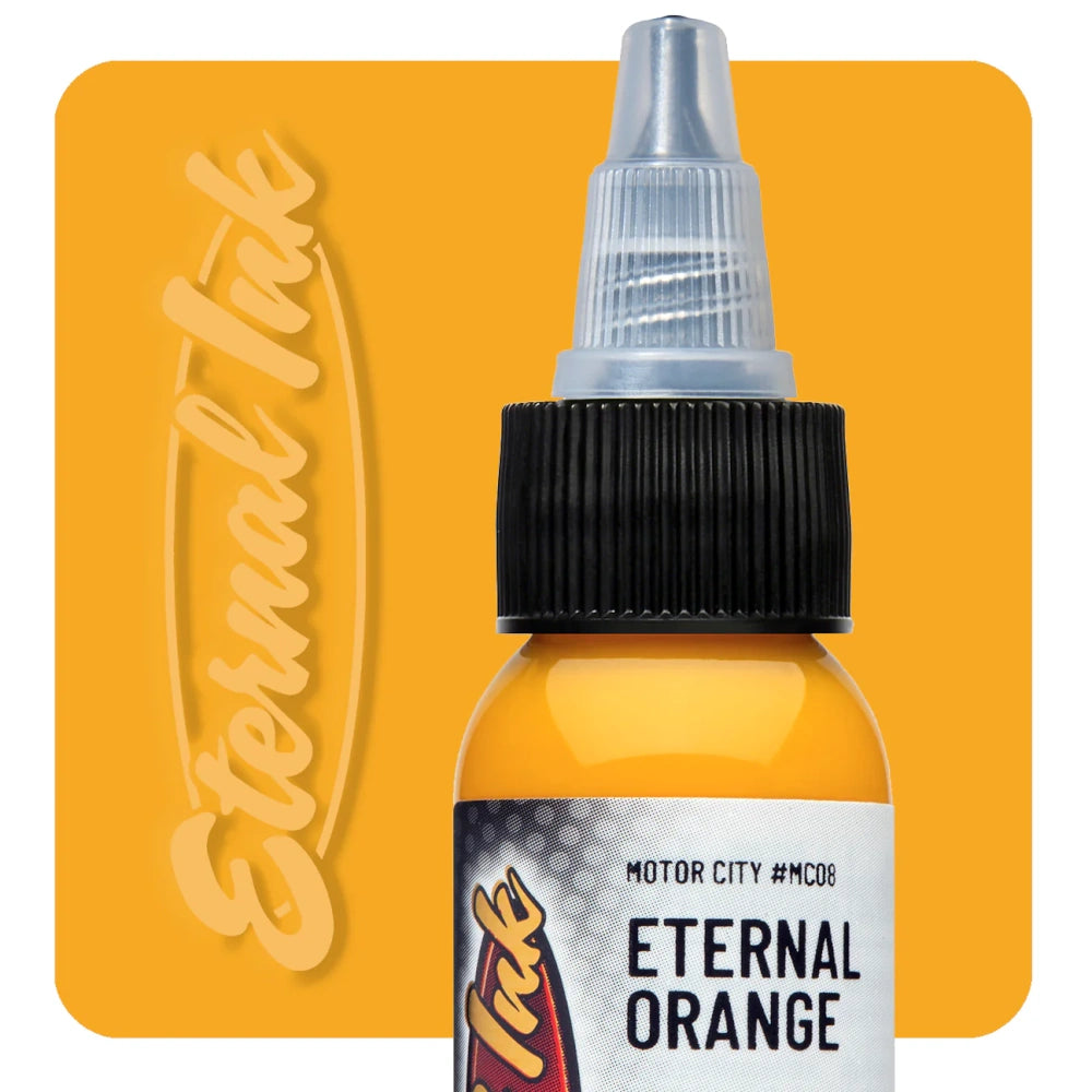 Eternal Orange — Eternal Tattoo Ink — 1oz - Painful Pleasures