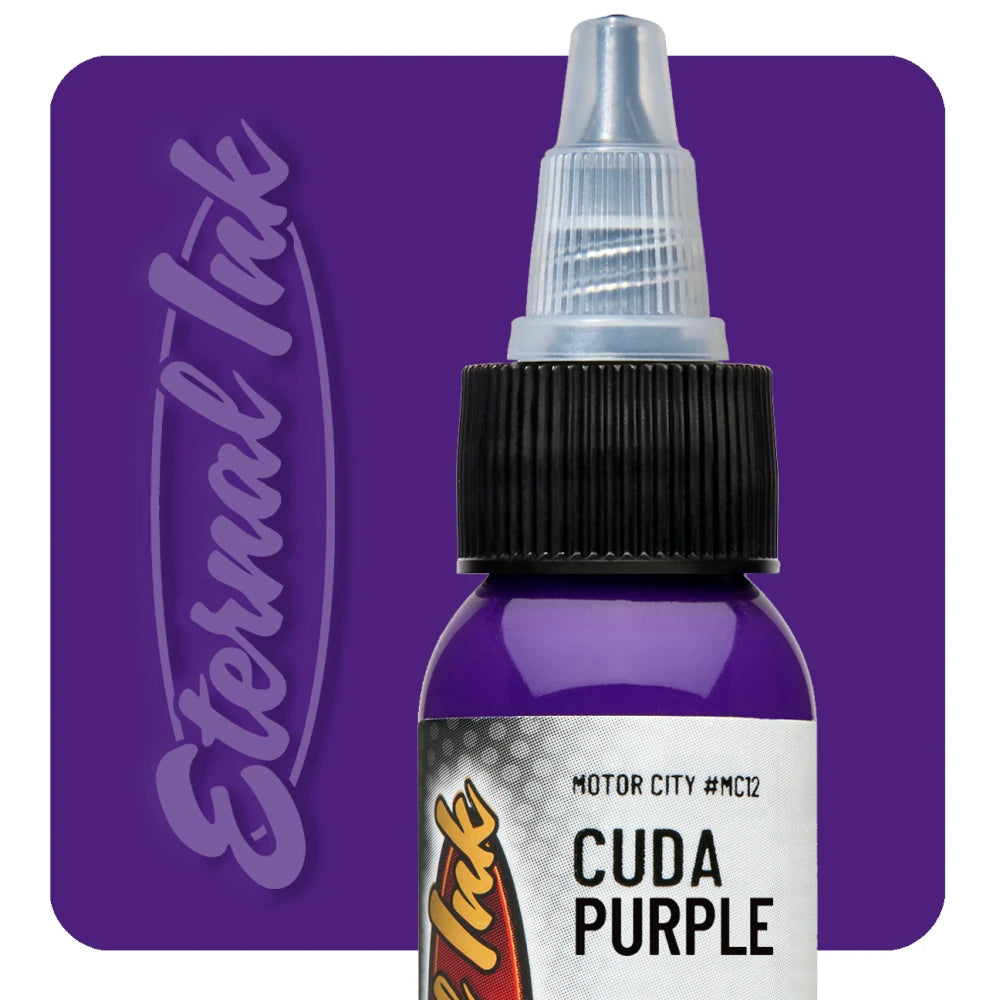 Cuda Purple — Eternal Tattoo Ink — 1oz - Painful Pleasures