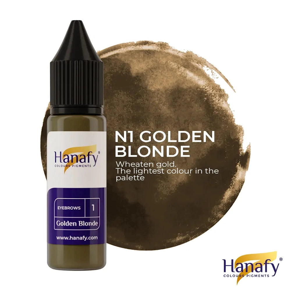 Hanafy Eyebrows № 1 — Golden Blonde — 15ml Bottle