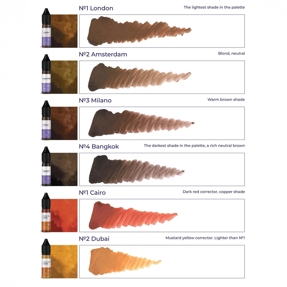 Hanafy Mineral Eyebrows № 3 — Milano — 15ml Bottle