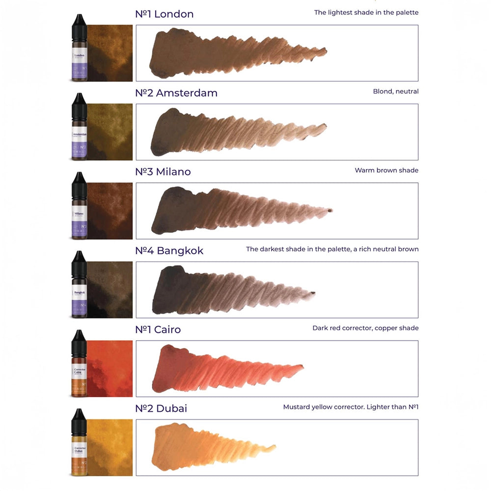 Hanafy Mineral Eyebrows № 4 — Bangkok — 15ml Bottle