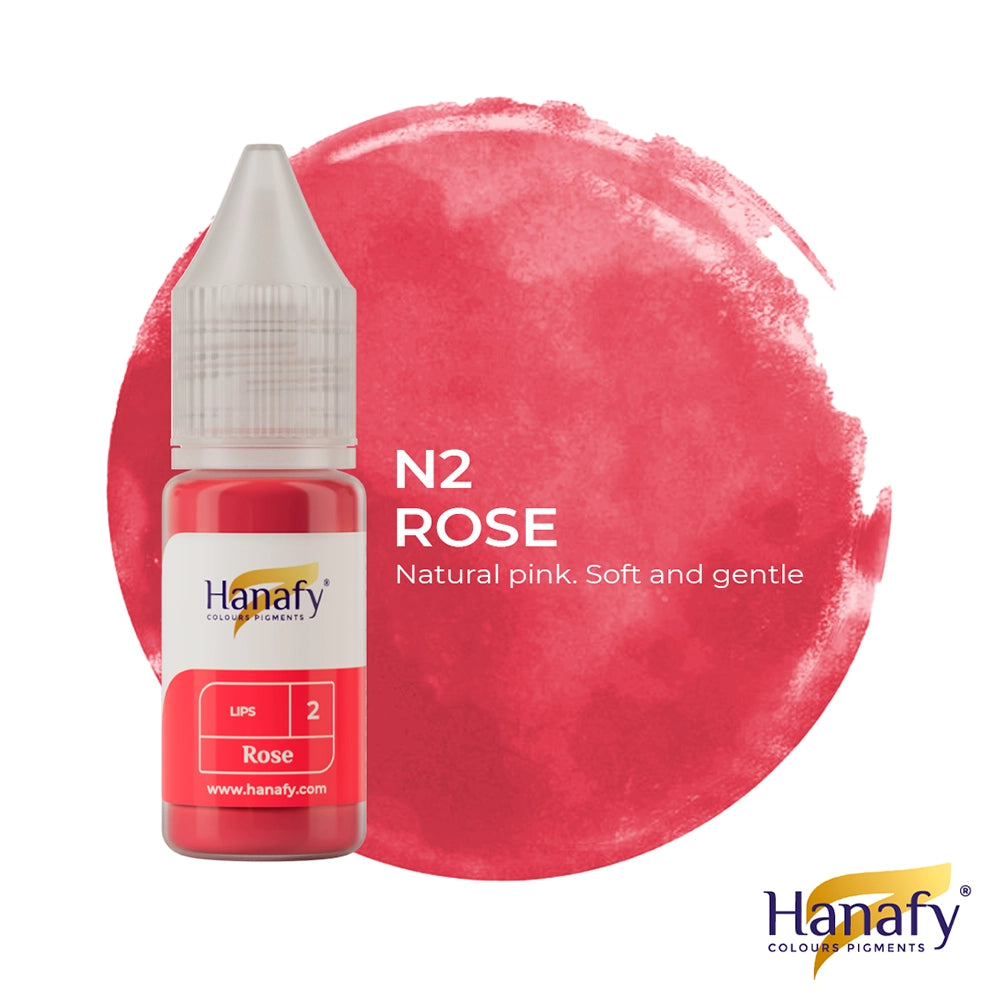 Hanafy Lips № 2 — Rose — 10ml Bottle