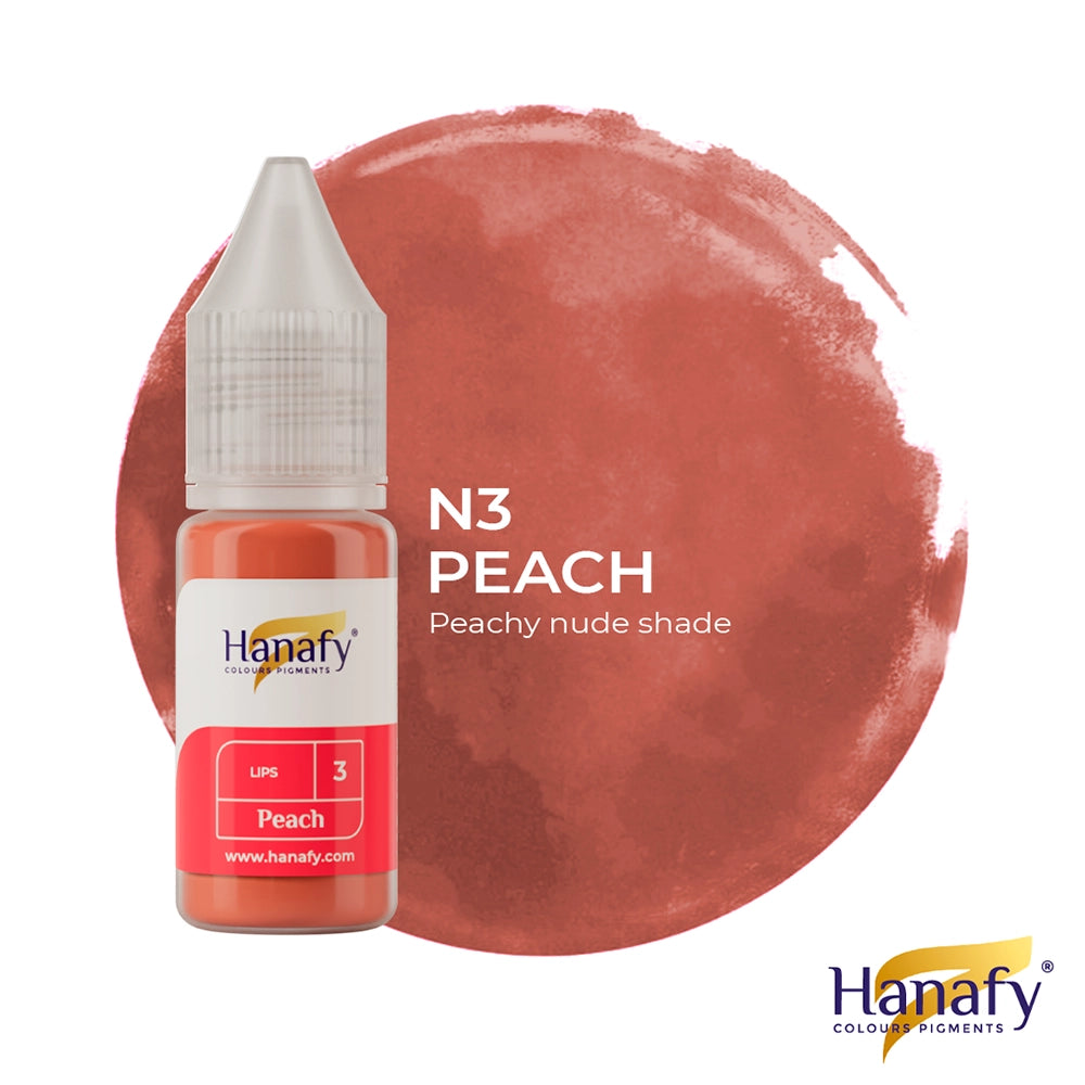 Hanafy Lips № 3 — Peach — 10ml Bottle