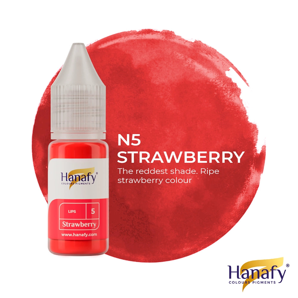 Hanafy Lips № 5 — Strawberry — 10ml Bottle