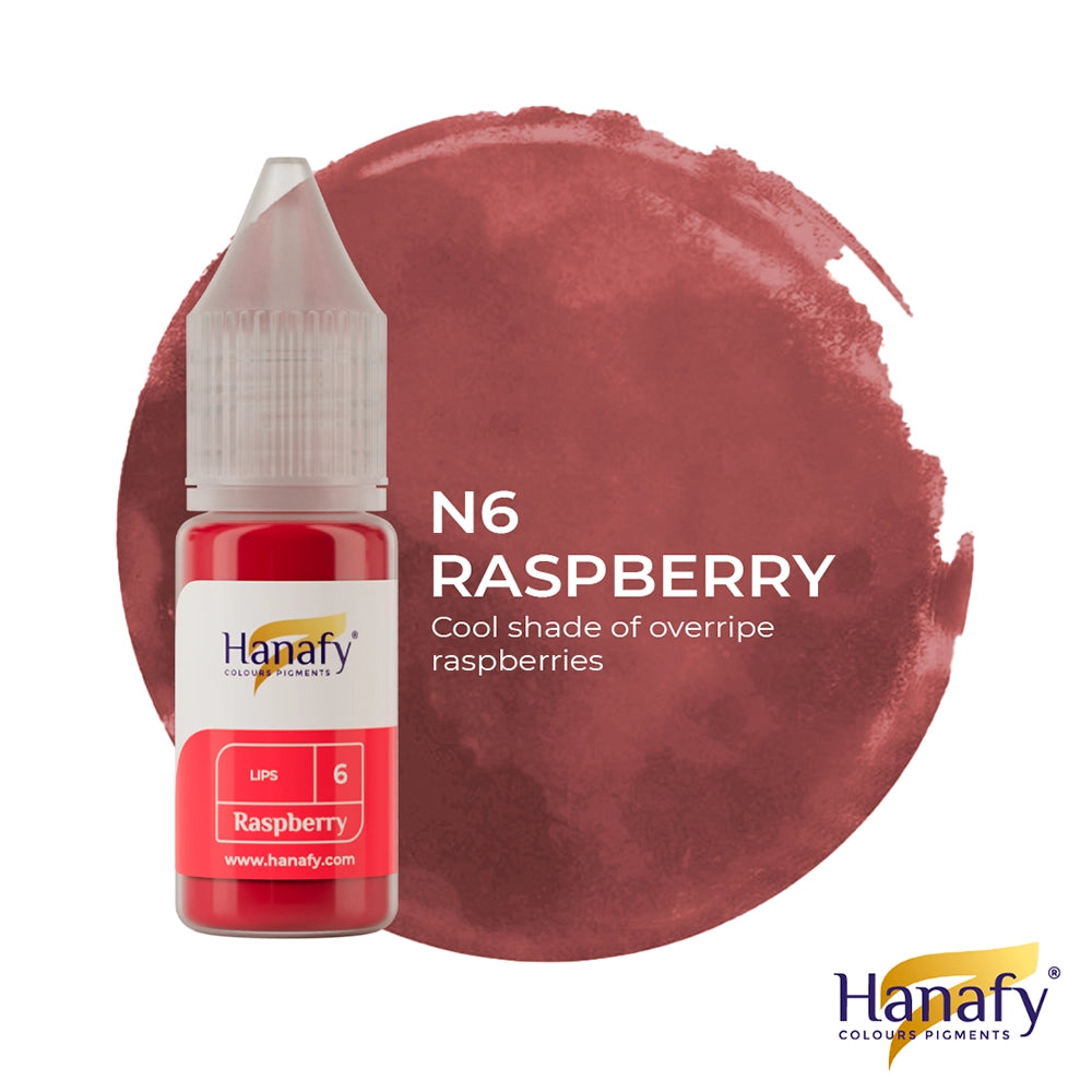 Hanafy Lips № 6 — Raspberry — 10ml Bottle