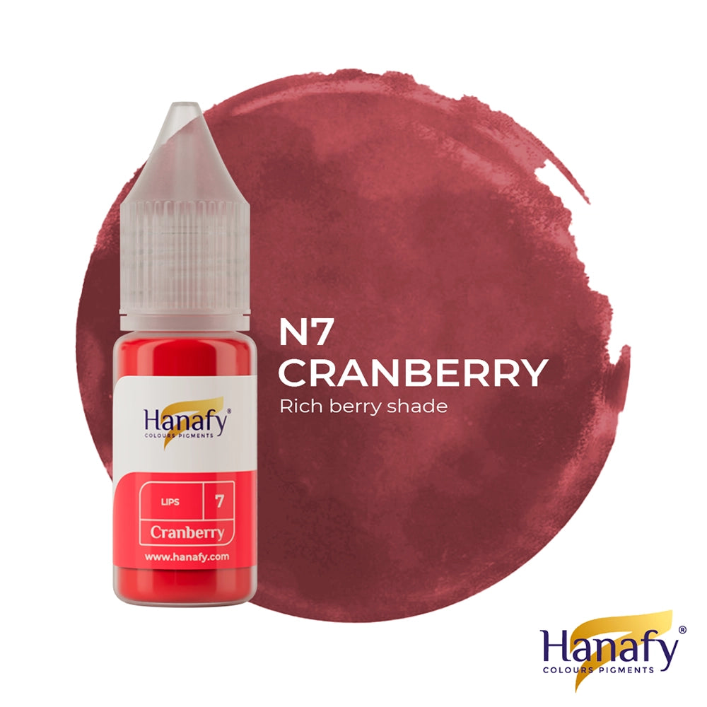 Hanafy Lips № 7 — Cranberry — 10ml Bottle