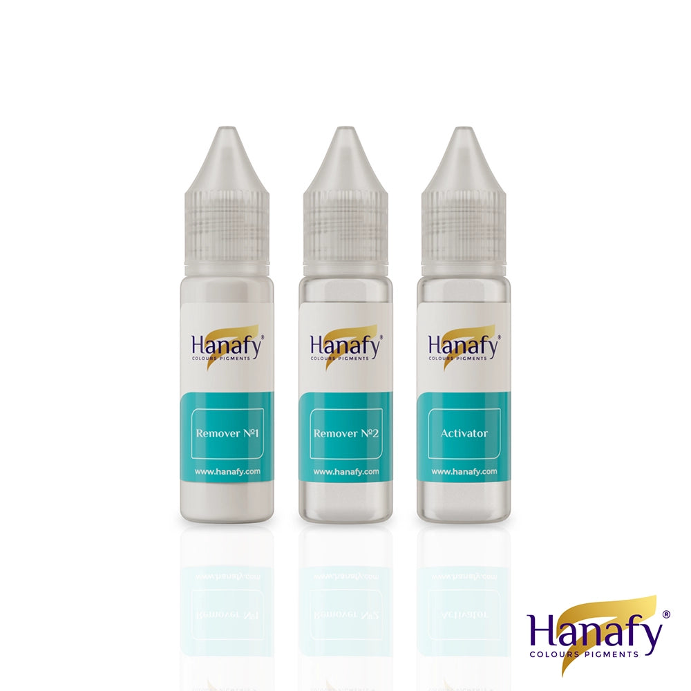Hanafy Remover Full Set — 3 15ml Bottles