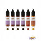 Hanafy Mineral Eyebrows Full Set — 6 15ml Bottles