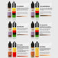 Hanafy Mineral Eyebrows Full Set — 6 15ml Bottles