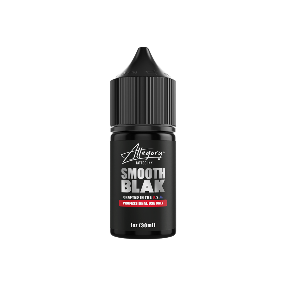 Allegory Premium Tattoo Ink — Smooth Blak