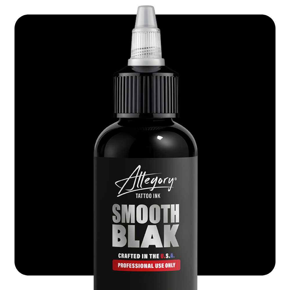 Allegory Premium Tattoo Ink — Smooth Blak