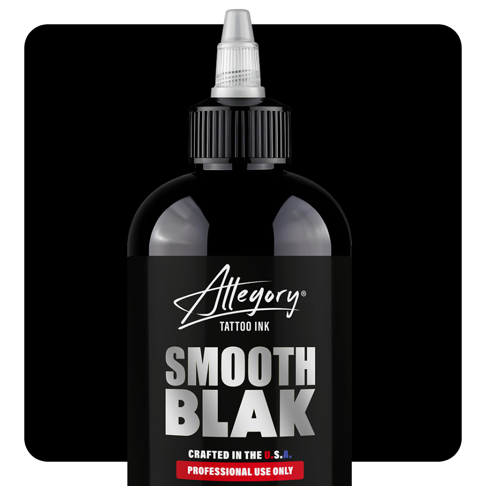 Allegory Premium Tattoo Ink — Smooth Blak