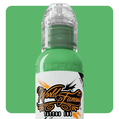 Ireland Green — World Famous Tattoo Ink — Pick Size - Painful Pleasures