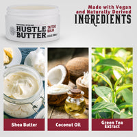 Hustle Butter Deluxe Tattoo Aftercare — 5oz — Single or Case of 24