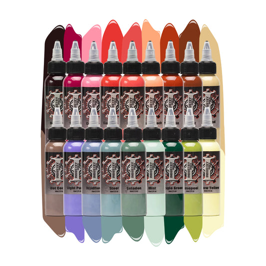 18 Color Set — Industry Inks — Pick Size