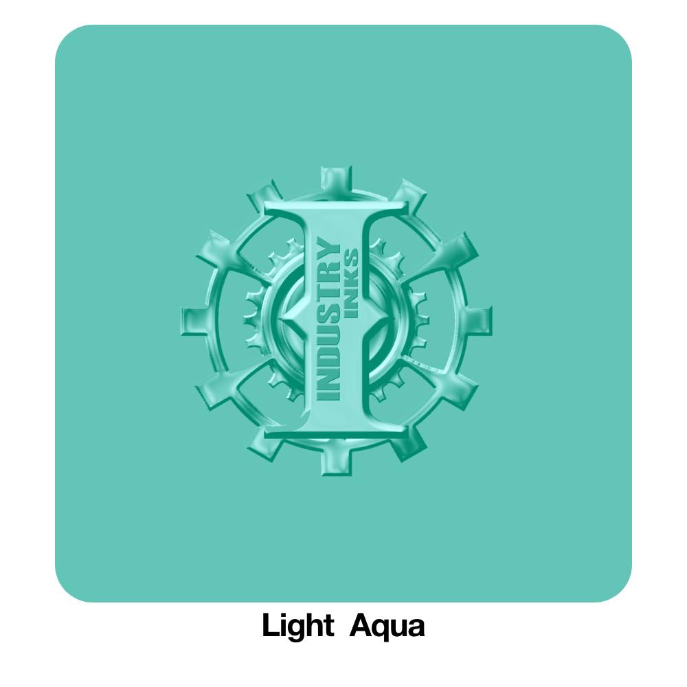 Light Aqua — Industry Inks — Pick Size